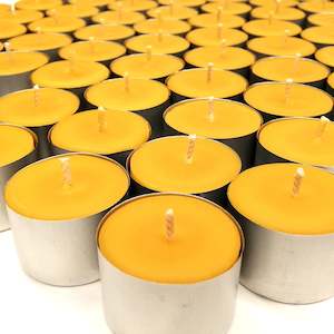 Products: Beeswax Tealight Candles - Maxi Bulk Packs