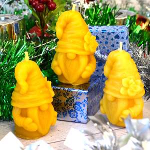 Gnomes Fairies And Mythology Candles: Ralph The Elf Beeswax Candle