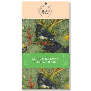 Birds of Aotearoa - medium sandwich bag