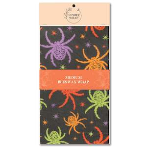Incey Wincey Spiders - medium beeswax wrap