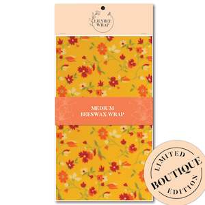 Boutique Collection: Saffron - medium beeswax wrap