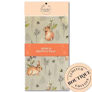 Boutique Collection: Bunny Bonanza- medium beeswax wrap