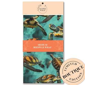 Boutique Collection: Turtle Traffic - medium beeswax wrap