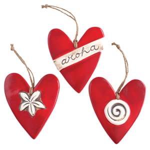 Heart On A String - Ceramic Wall Art