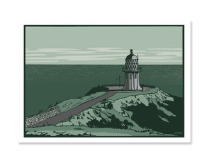 Products: Cape Reinga Art Print