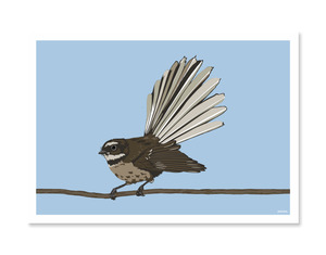 Fantail 2 Art Print