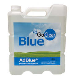 Frontpage: GoClear Blueâ¢ (DEF) 10L Polycan