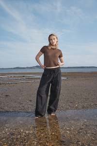 Tops: Standard Issue Seta Picot T-Shirt