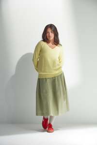 Standard Issue V Neck Slouchy Jumper Barlett