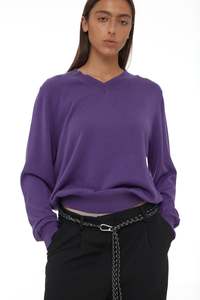 Knitwear: Ricochet Amina Jumper Purple