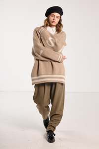 Knitwear: Salasai Creme Jumper