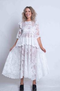 Sheryl May Lace Skirt