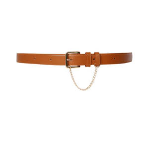 Kathryn Wilson Classic Belt Tan Calf