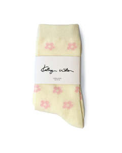 Kathryn Wilson Pink Petal Socks