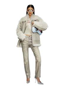 Diesel: Diesel 1989 D-Mine-S3 Jeans Silver