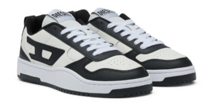 Diesel S- Ukiyo Sneaker Black and White