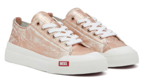 Diesel: Diesel S-Athos Low Sneakers Copper