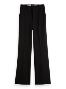 Scotch & Soda High Rise Flare Leg Dress Pant
