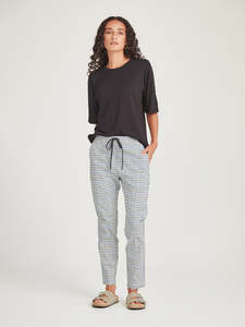 Caroline Sills: Sills Nautilus Check Emily Pant