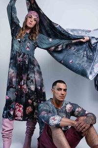 Designers 1: Sheryl May Sky Garden Sybil Dress