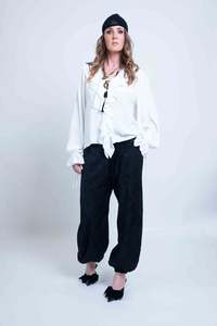 Sheryl May Jacquard Aladdin Pants