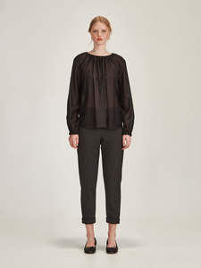 Sills Charcoal Check Hepburn Pant