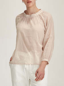 Caroline Sills: Sills Hana Embroidered Top Perla