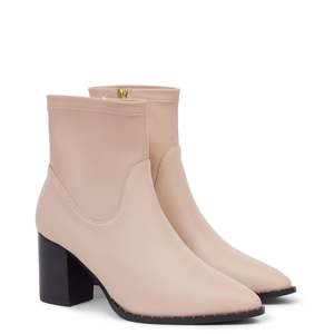 Kathryn Wilson: Kathryn Wilson Gabby Boot Nude Calf