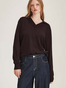 Caroline Sills Yuki Cashmere Polo