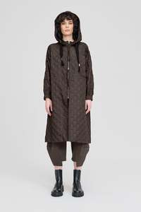 Taylor Textured Ascribe Raincoat Pinecone
