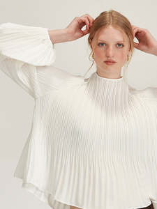 Sills Sumi Pleat Top