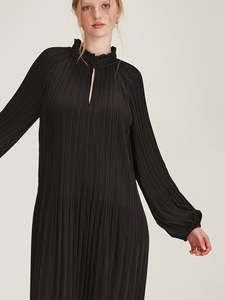 Caroline Sills: Sills Jojo Pleat Dress