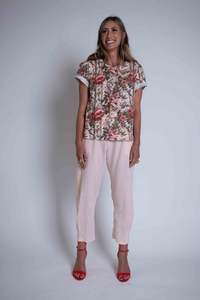 Sheryl May Victorian Peony Tee