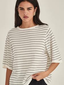 Sills Sumire Striped Boxy Tee