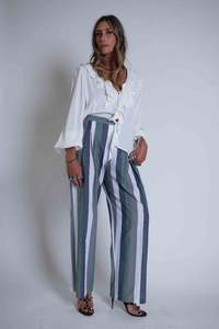 Sheryl May Pavillion Stripe Trousers