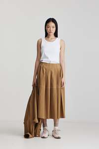 Richochet: Ricochet Carter Skirt Tan