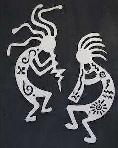 Garden: Kokopelli Flute & Trumpet Man