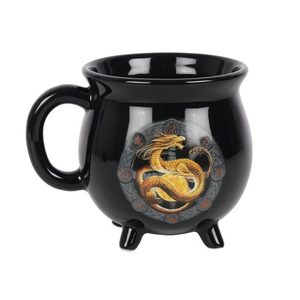 Products: Colour Changing Cauldron Mug Litha by Anne Stokes