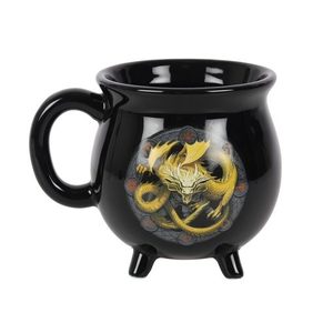 Products: Colour Changing Cauldron Mug Imbolc by Anne Stokes
