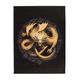 Small Imbolc Dragons of the Sabbats Canvas Plaque by Anne Stokes
