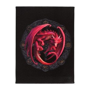 Products: Small Lammas Dragons of the Sabbats Canvas Plaque by Anne Stokes
