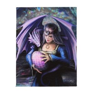 Products: Small Siblings Canvas Plaque by Anne Stokes