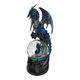 Blue Dragon Water Globe