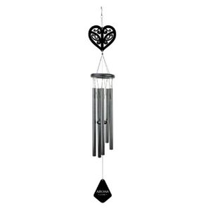 Products: Aroha Love Kiwiana Wind Chime 40″ Black