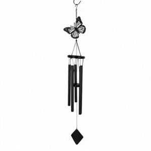 Products: Butterfly Wind Chime 40″ Black