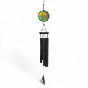 Fantail Suncatcher Wind Chime 40″ Black