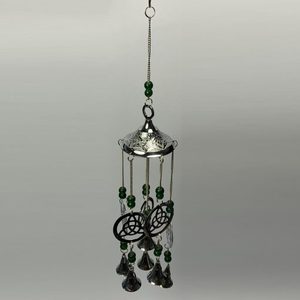 Triquetra Bell Brass 5 Mobile Chime Chrome Plated