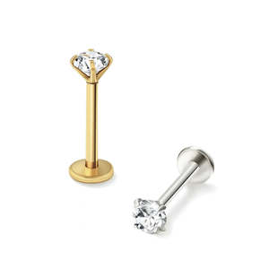 Earrings: Lumi Stud - Gold