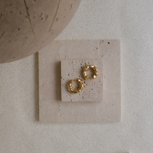 Earrings: Clarice Hoops