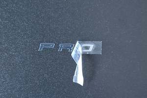 Ps3 Font Decals: "Pro" Decal – PS3 Launch Model Mod Badge